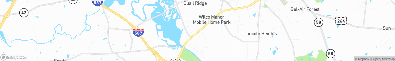 Wilco Travel Plaza - map