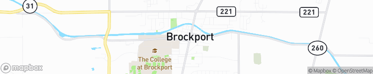 Brockport - map