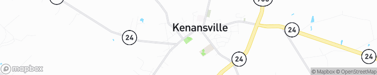 Kenansville - map