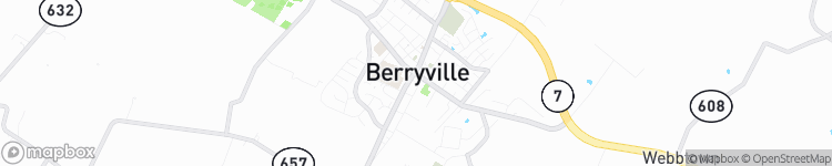 Berryville - map