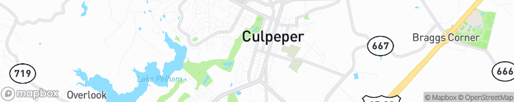Culpeper - map