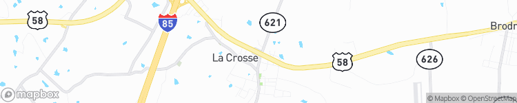 La Crosse - map