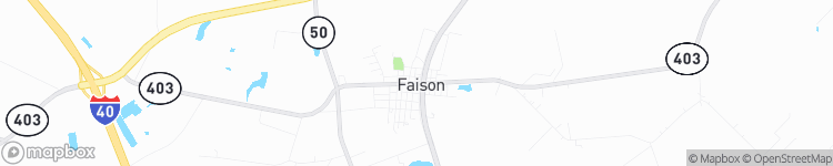 Faison - map