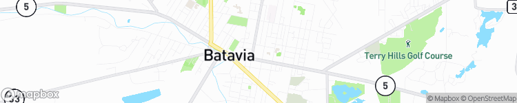 Batavia - map