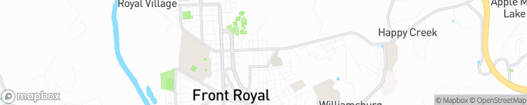 Front Royal - map