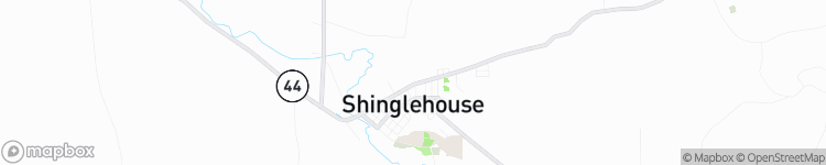 Shinglehouse - map