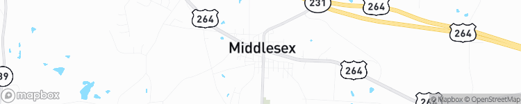 Middlesex - map