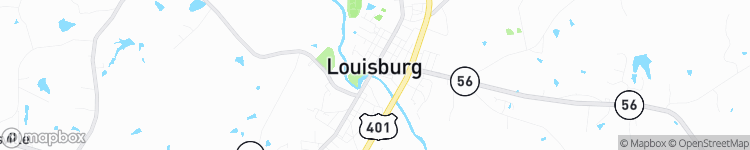 Louisburg - map