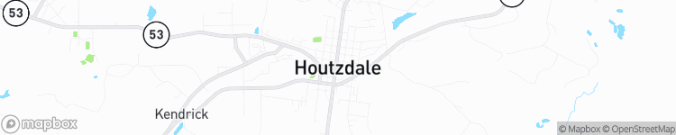 Houtzdale - map