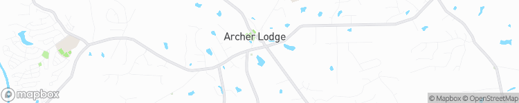 Archer Lodge - map