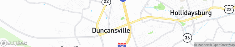 Duncansville - map