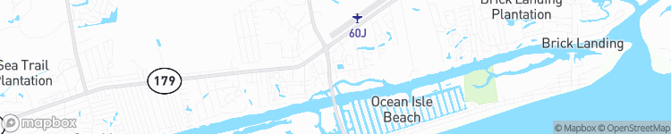 Ocean Isle Beach - map
