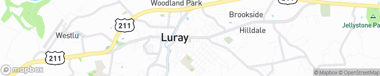 Luray - map