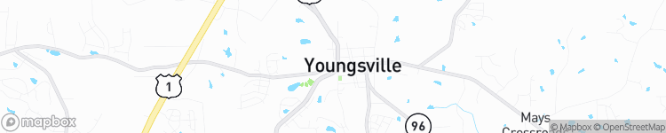 Youngsville - map