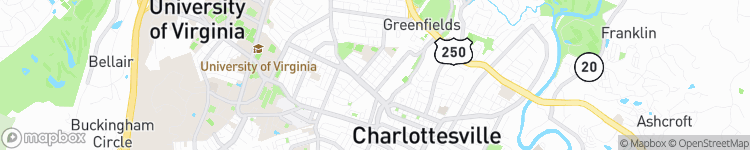 Charlottesville - map
