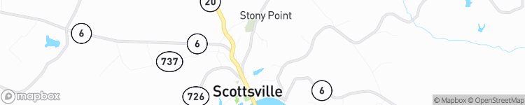 Scottsville - map
