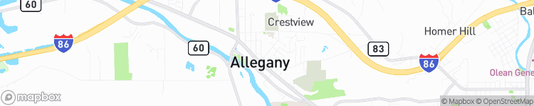 Allegany - map