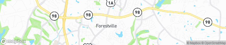 Wake Forest - map