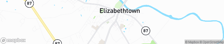 Elizabethtown - map