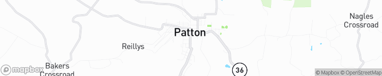 Patton - map