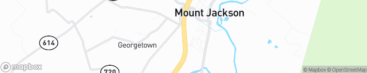 Mount Jackson - map