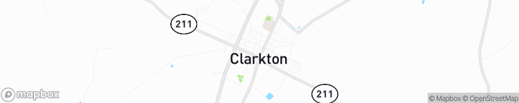 Clarkton - map