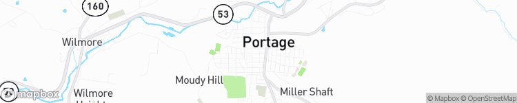 Portage - map