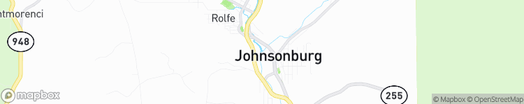 Johnsonburg - map