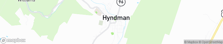 Hyndman - map