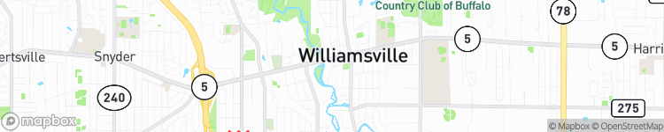 Williamsville - map