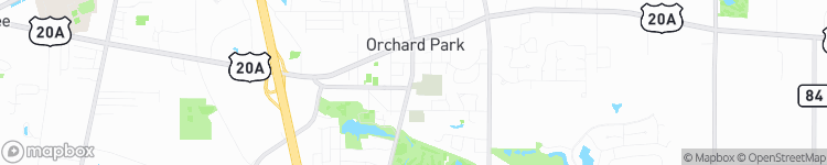 Orchard Park - map
