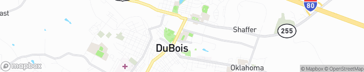 Du Bois - map