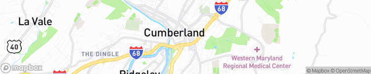 Cumberland - map