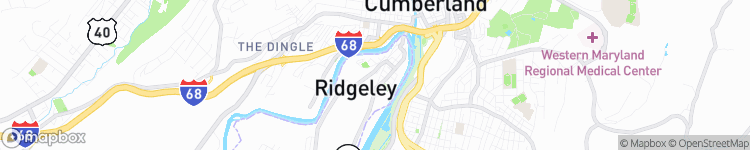 Ridgeley - map