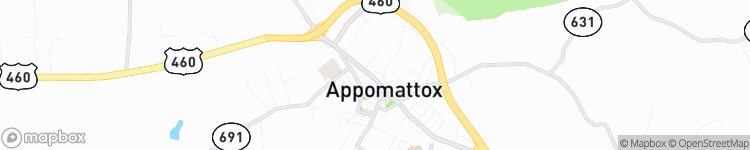 Appomattox - map