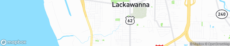 Lackawanna - map