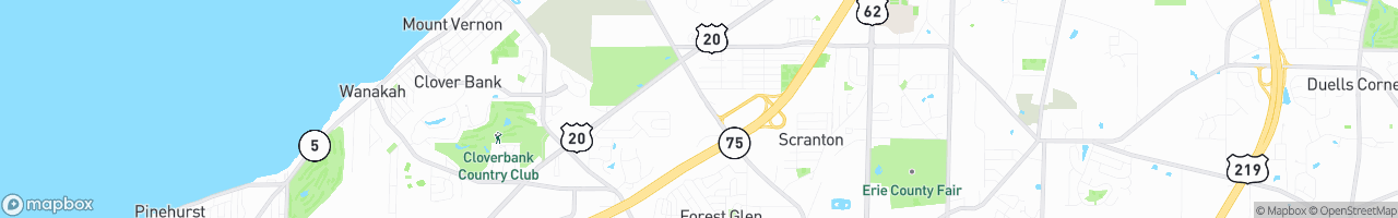 Exit 57 Truck Plaza - map