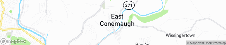 East Conemaugh - map