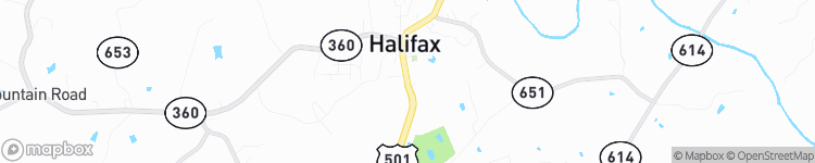 Halifax - map