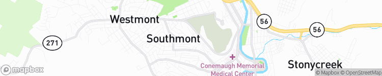 Southmont - map