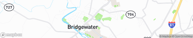 Bridgewater - map