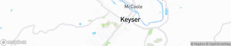 Keyser - map