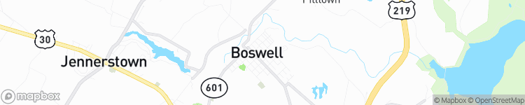 Boswell - map