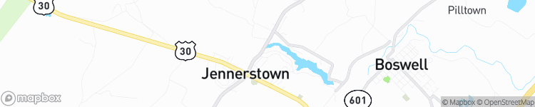 Jennerstown - map
