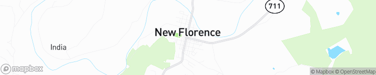 New Florence - map