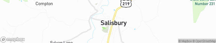 Salisbury - map