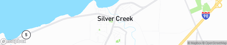Silver Creek - map