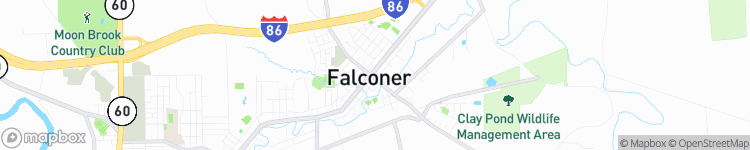 Falconer - map