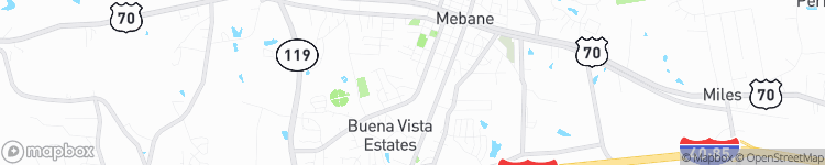 Mebane - map