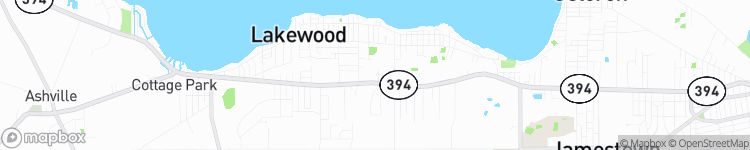Lakewood - map